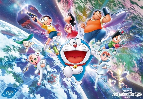 Phim Doraemon: Nobita và cuộc chiến vũ trụ tí hon 2021” trở thành phim hoạt hình có doanh thu cao nhất Việt Nam năm 2022 | Báo Dân tộc và Phát triển
