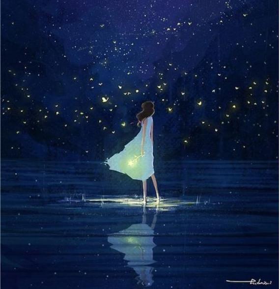 Ảnh bầu trời đêm đẹp anime: Ngắm nhìn những hình ảnh lung linh huyền ảo hút  hồn người xem - Việt Nam Fine Art - Tháng Tám - 2023