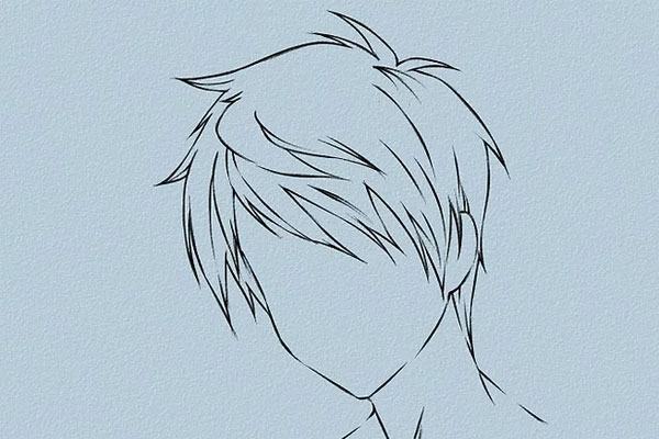 Kiểu tóc anime nam giới dễ dàng vẽ, giản dị nhất 
