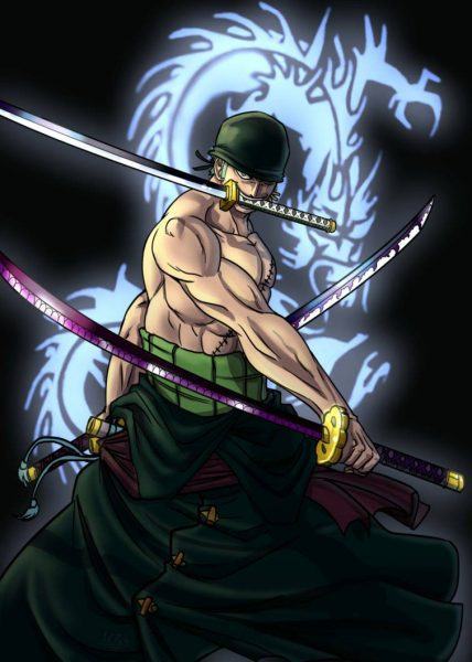 Ảnh Zoro Ngầu, Mạnh Mẽ Và Tràn Đầy Dũng Khí Trong One Piece