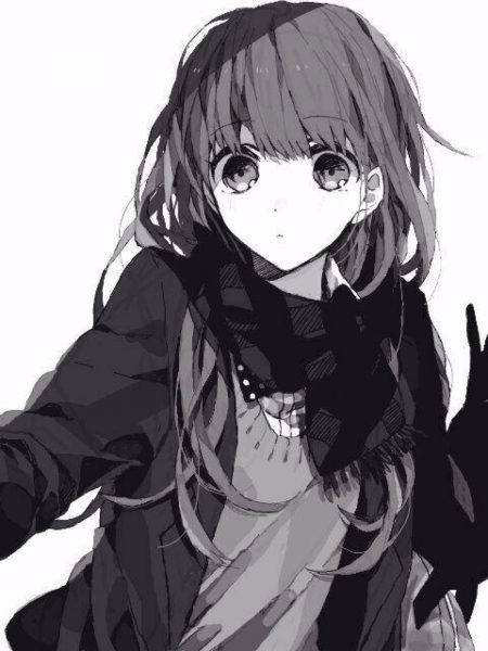 Hình ảnh anime trắng đen đẹp, buồn, ngầu, chất và ấn tượng nhất