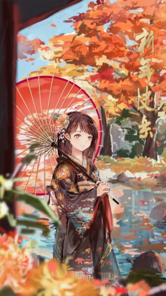 Hình Ảnh Kimono Đẹp, Trang Nhã, Thanh Lịch Nhất 
