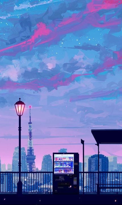 Hình nền động phong cảnh Anime chill [Vidéo] | Fond d'ecran dessin, Photo  profil, Illustration de paysage