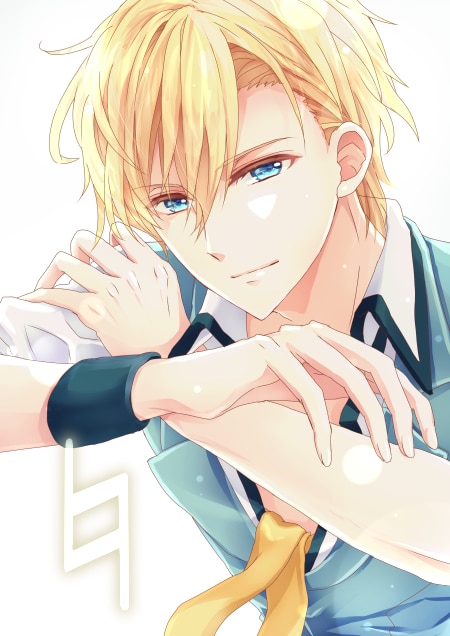 Ảnh anime tóc vàng đẹp trai, thu hút mọi ánh nhìn