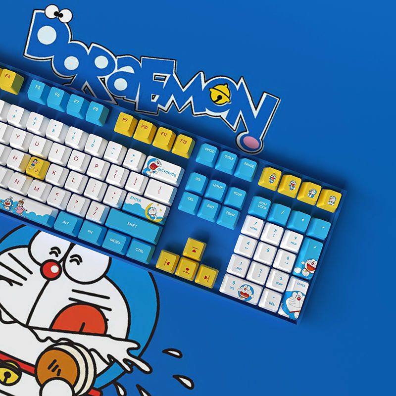Nắp bàn phím Doraemon nút bàn phím nút bàn phím cơ nút bàn phím anime nút