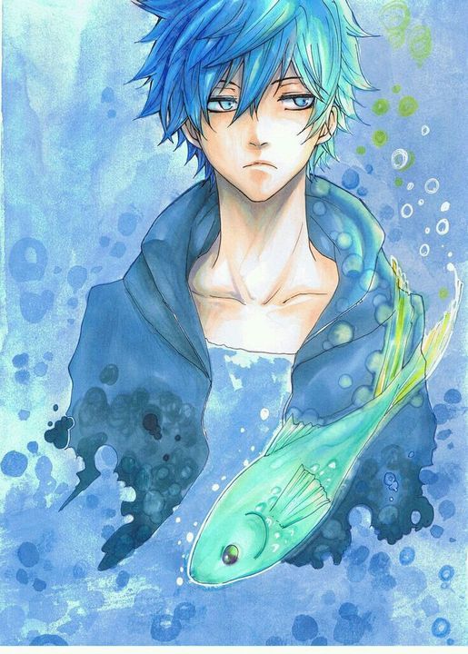 Ảnh Anime - Boy tóc xanh dương - Page 3 - Wattpad