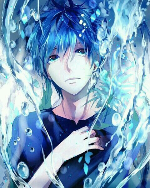 Shop ảnh ( Tử Đằng ) - #4: [Kyn] Anime boy tóc xanh dương - Wattpad