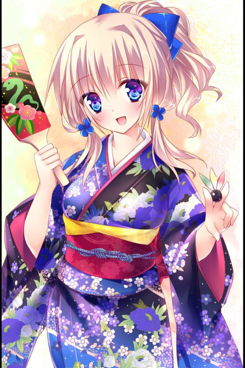 Girls Mặc Kimono