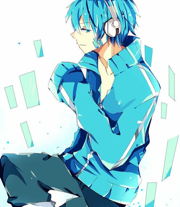 Ảnh Anime Đẹp 』 - #131 : Boy tóc xanh dương và vàng - Wattpad