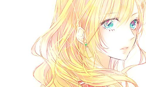 Anime nữ tóc vàng