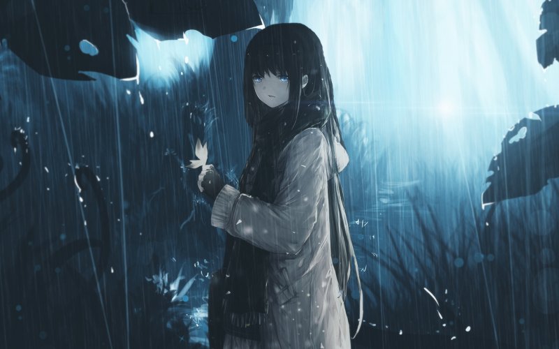 Hình ảnh bìa anime cô đơn