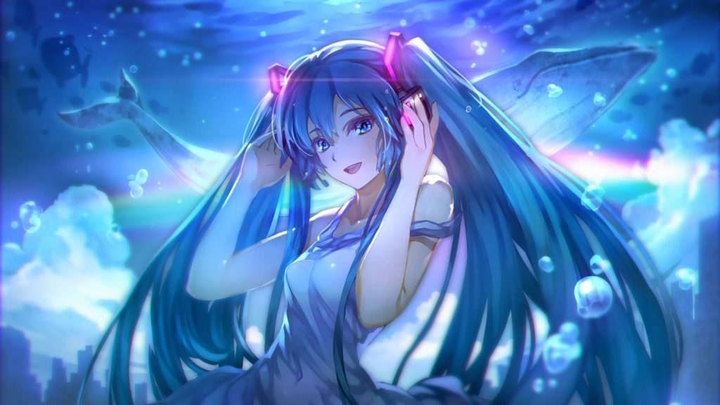 Anime Blue Girl Wallpapers - Top Những Hình Ảnh Đẹp
