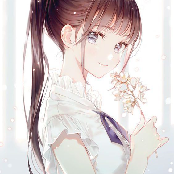 Cô Gái Xinh đẹp Anime Girl Girl Girl Tóc Dài Làm đẹp | Công cụ đồ họa PSD  Tải xuống miễn phí - Pikbest