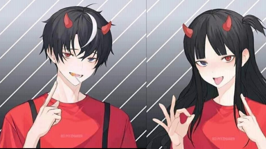 hình avatar cặp anime
