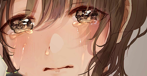 Ảnh anime nữ buồn, khóc, tâm trạng