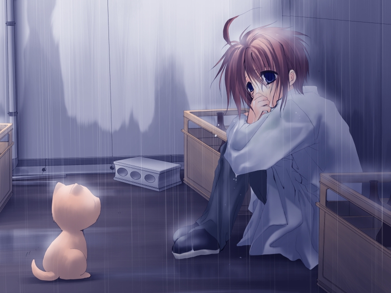 Hình ảnh Anime buồn và cô đơn đẹp 