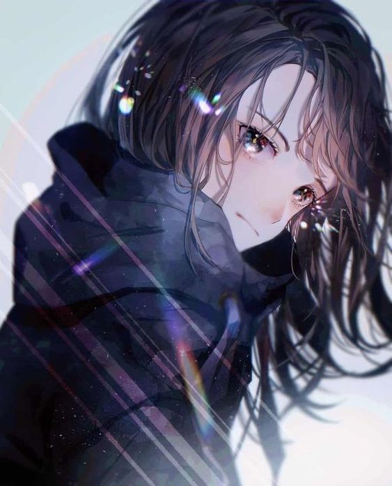Hình ảnh Anime nữ buồn khóc cool ngầu cute 
