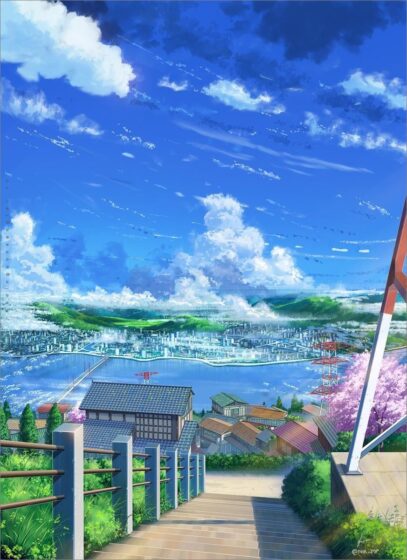 Anime Scenery . Phong cảnh, Anime, Hình nền, Anime Nature HD wallpaper |  Pxfuel