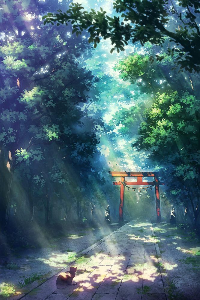 Hình Hình ảnh Anime Phong Cảnh Đẹp Ngất Ngây