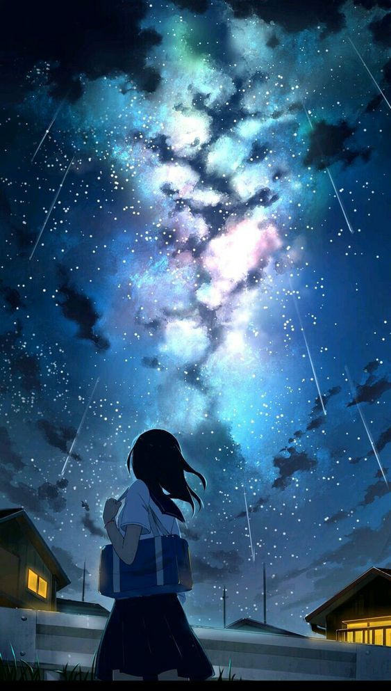 ✓ Hình ảnh anime galaxy siêu đẹp, lung linh, huyền ảo | Tip.edu.vn