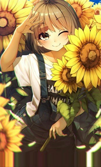 Chia sẻ 98+ hình nền hoa hướng dương anime hay nhất - thtantai2.edu.vn
