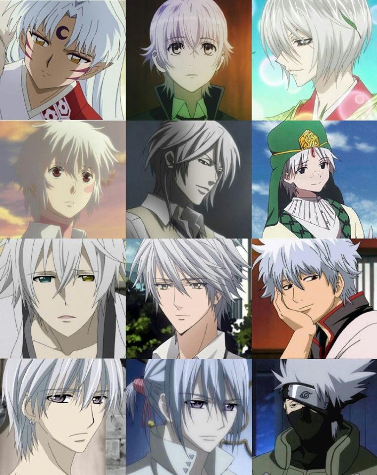 Những nhân vật anime tóc trắng