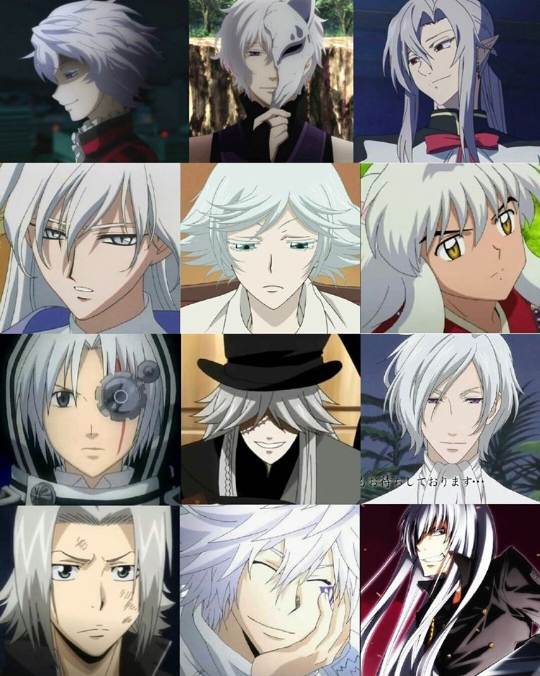 Những nhân vật có màu tóc giống nhau trong thế giới anime