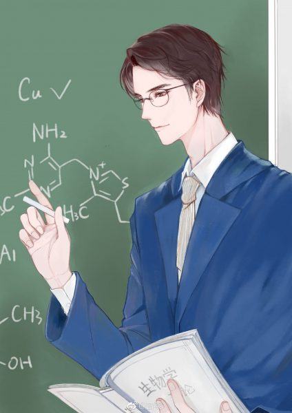 Hình thầy giáo cô giáo trong thế giới anime 